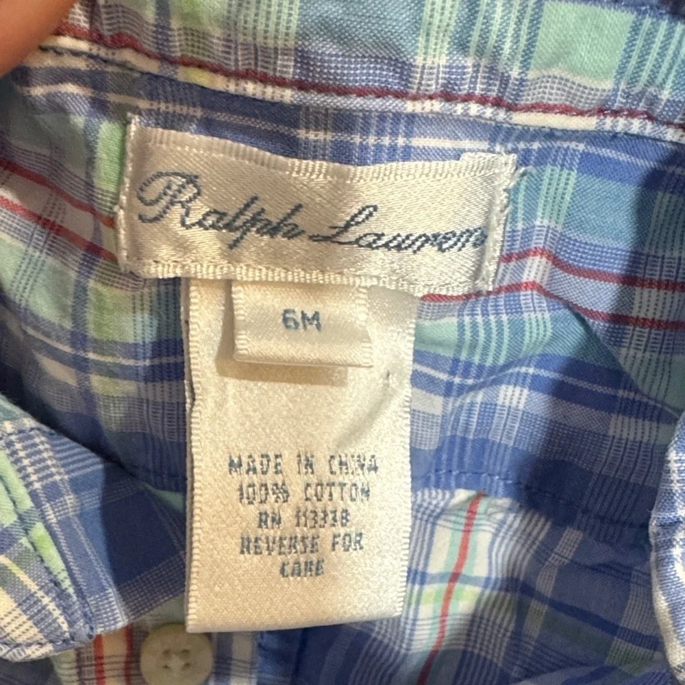 Ralph Lauren 6M onesie